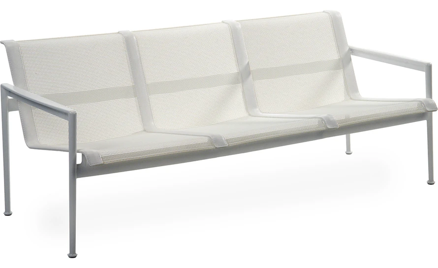 Schultz 1966 Three Seat Lounge Chair With Arms 3 Schultz 1966 Three Seat Lounge Chair With Arms