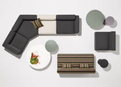 9 Yard Outdoor Angled Sectional Sofa -Fritz Hansen Sales 9 yard outdoor angled sectional sofa blu dot cb226ec748