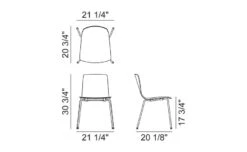 Aava Polypropylene Chair With 4 Leg Base 13 Aava Polypropylene Chair With 4 Leg Base -Fritz Hansen Sales aava polypropylene side chair 4 leg base antti kotilainen arper 6