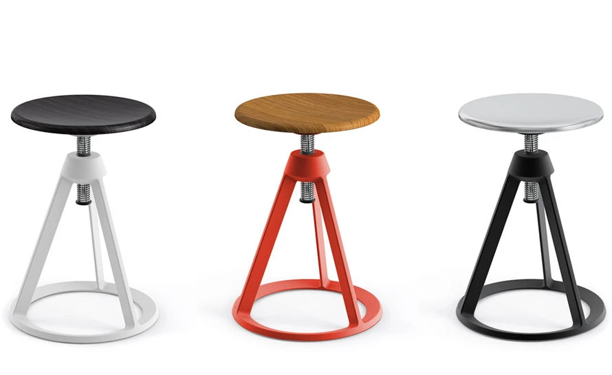 Barber & Osgerby Piton™ Adjustable Stool 4 Barber & Osgerby Piton™ Adjustable Stool - Image 2