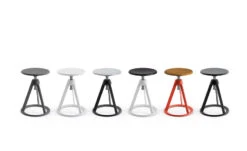 Barber & Osgerby Piton™ Adjustable Stool 8 Barber & Osgerby Piton™ Adjustable Stool -Fritz Hansen Sales barber osgerby adjustable stool knoll 3
