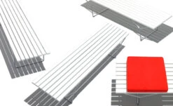 Bertoia Bench 14 Bertoia Bench -Fritz Hansen Sales bertoia bench harry bertoia knoll 5