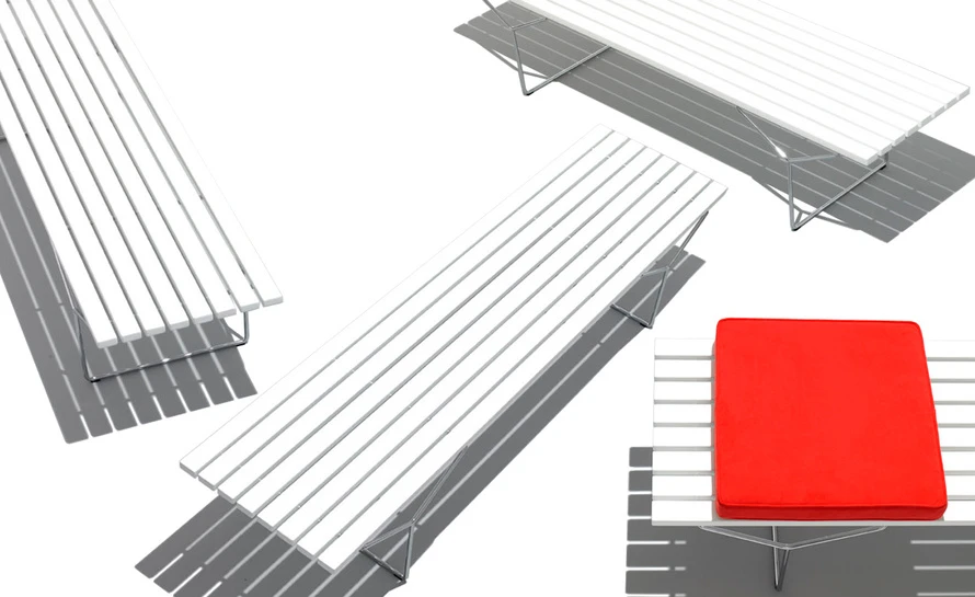 Bertoia Bench 7 Bertoia Bench - Image 5