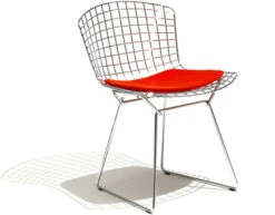 Bertoia Side Chair With Seat Cushion -Fritz Hansen Sales bertoia side chair with seat cushion harry bertoia knoll 3