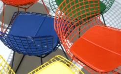 Bertoia Side Chair With Seat Cushion -Fritz Hansen Sales bertoia side chair with seat cushion harry bertoia knoll 6