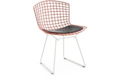 Bertoia Two Tone Side Chair With Seat Cushion