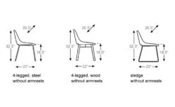 Beso Wood 4 Leg Side Chair -Fritz Hansen Sales beso 4 leg wood side chair khodi feiz artifort 6