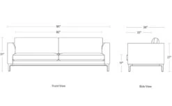 Guide 96" Sofa -Fritz Hansen Sales blu dot guide 96 sofa 8d707c8e03
