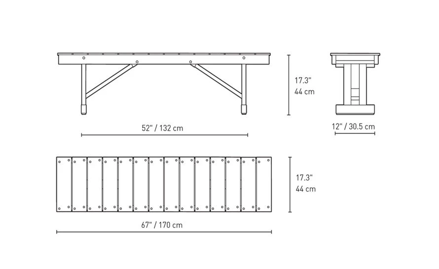 Bm1871 Outdoor Bench 17 Bm1871 Outdoor Bench - Image 15