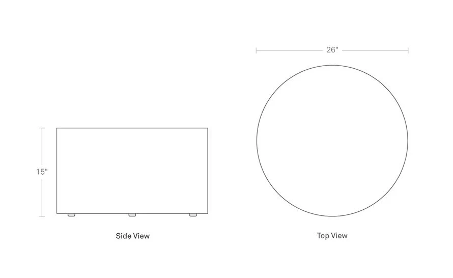 Bumper Large Ottoman 8 Bumper Large Ottoman - Image 6