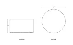 Bumper Large Outdoor Ottoman -Fritz Hansen Sales bumper large outdoor ottoman blu dot 7