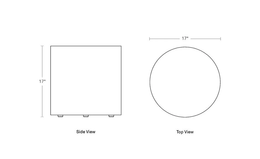 Bumper Small Outdoor Ottoman 7 Bumper Small Outdoor Ottoman - Image 5