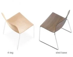 Catifa 46 Wood Side Chair With Sled Base -Fritz Hansen Sales catifa 46 sled base wood lievore altherr molina arper 5