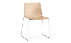 Catifa 46 Wood Side Chair With Sled Base -Fritz Hansen Sales catifa 46 sled base wood lievore altherr molina arper 6