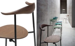 Hans Wegner Ch88t Stacking Chair -Fritz Hansen Sales ch88 dining chair hans wegner carl hansen son 4