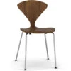 Cherner Metal Leg Stacking Side Chair -Fritz Hansen Sales cherner stacking chair norman cherner 1