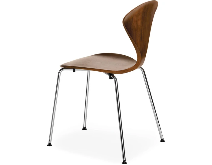 Cherner Metal Leg Stacking Side Chair 4 Cherner Metal Leg Stacking Side Chair - Image 2