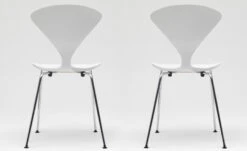 Cherner Metal Leg Stacking Side Chair 12 Cherner Metal Leg Stacking Side Chair -Fritz Hansen Sales cherner stacking chair norman cherner 5