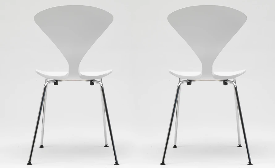 Cherner Metal Leg Stacking Side Chair 7 Cherner Metal Leg Stacking Side Chair - Image 5