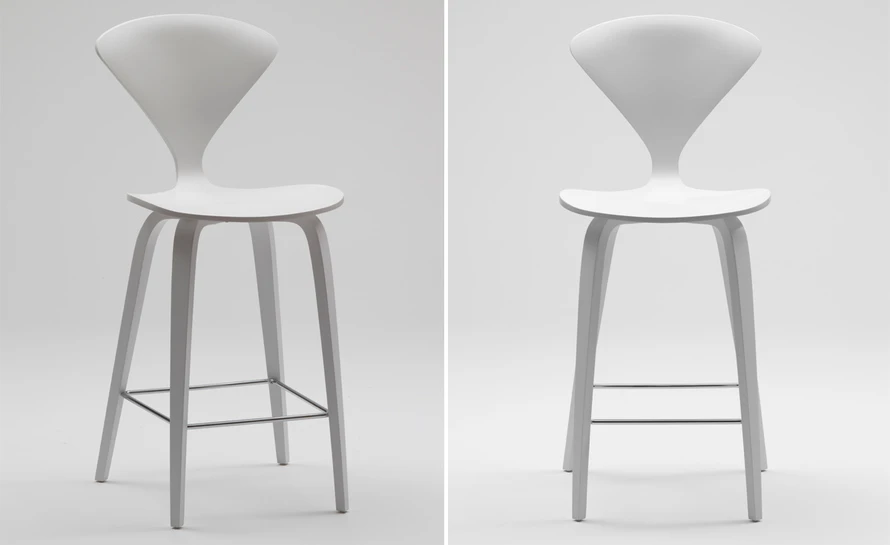 Cherner Wood Leg Stool 7 Cherner Wood Leg Stool - Image 5