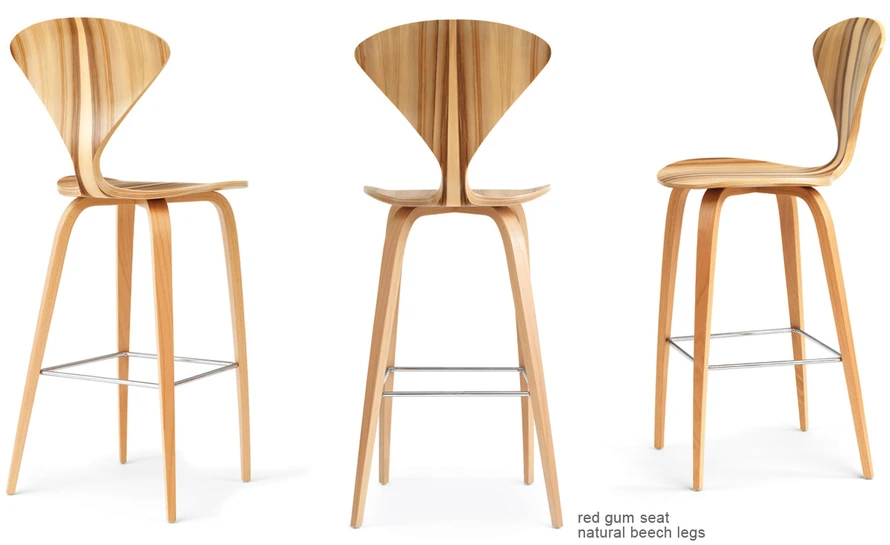 Cherner Wood Leg Stool 8 Cherner Wood Leg Stool - Image 6