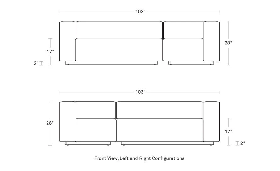 Cleon Small Sectional Sofa 12 Cleon Small Sectional Sofa - Image 10