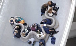 Verpan Panton Cloverleaf 5 Unit Sofa -Fritz Hansen Sales cloverleaf 5 unit sofa verner panton verpan 4