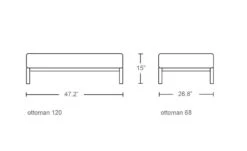 Dario Ottoman -Fritz Hansen Sales dario ottoman linteloo 3