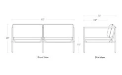 Dog Days Outdoor 2 Seat Sofa 22 Dog Days Outdoor 2 Seat Sofa -Fritz Hansen Sales dog days outdoor 2 seat sofa blu dot 10