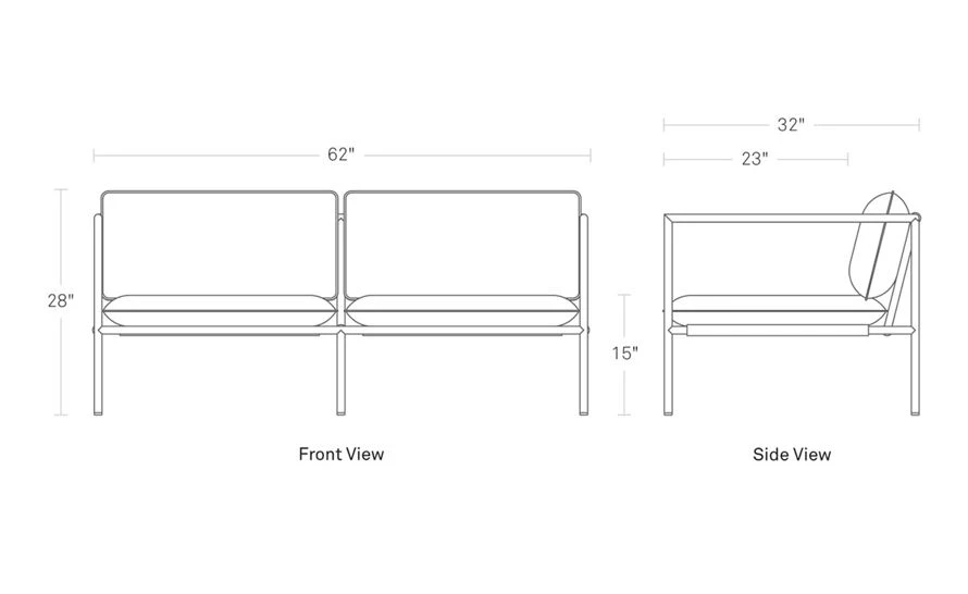 Dog Days Outdoor 2 Seat Sofa 12 Dog Days Outdoor 2 Seat Sofa - Image 10