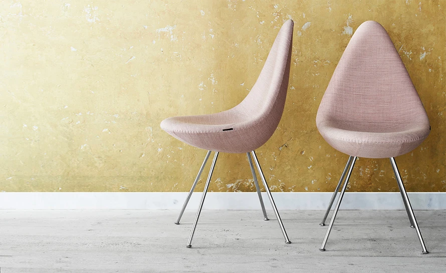 Fritz Hansen Drop Chair Upholstered 8 Fritz Hansen Drop Chair Upholstered - Image 6