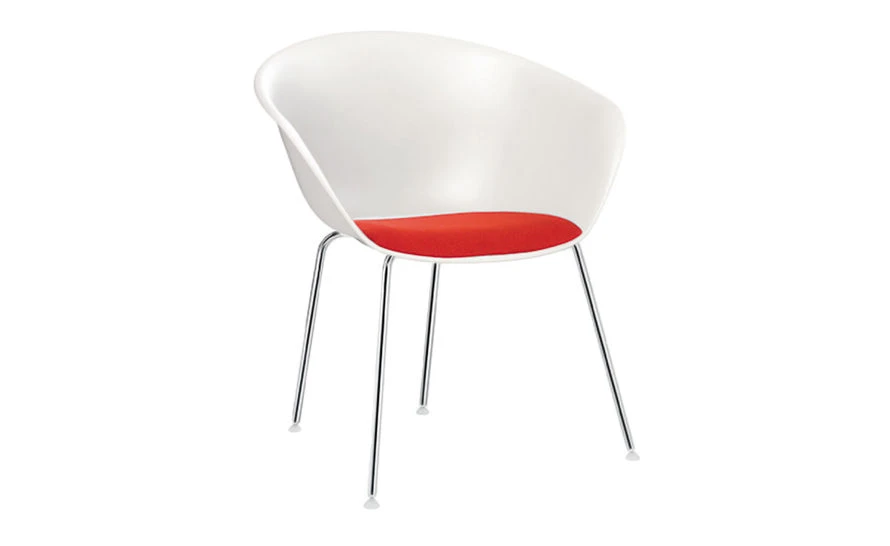 Duna 02 Four Leg Chair With Seat Cushion 5 Duna 02 Four Leg Chair With Seat Cushion - Image 3