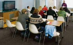 Eames® Molded Plastic Side Chair With Stacking Base 19 Eames® Molded Plastic Side Chair With Stacking Base -Fritz Hansen Sales eames molded plastic stacking chair charles and ray eames herman miller 098ee870c9