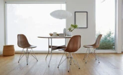 Eames® Molded Wood Side Chair With Wire Base -Fritz Hansen Sales eames molded wood side chair wire base charles and ray eames herman miller 11