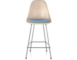 Eames® Molded Wood Stool With Seat Pad -Fritz Hansen Sales eames molded wood stool seat pad herman miller 4