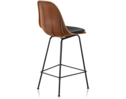 Eames® Molded Wood Stool With Seat Pad -Fritz Hansen Sales eames molded wood stool seat pad herman miller 5
