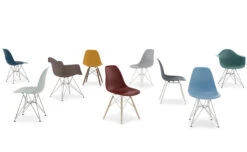 Eames® Molded Plastic Armchair With 4 Leg Base -Fritz Hansen Sales eames plastic armchair 4leg base charles and ray eames herman miller 3867ab8e23