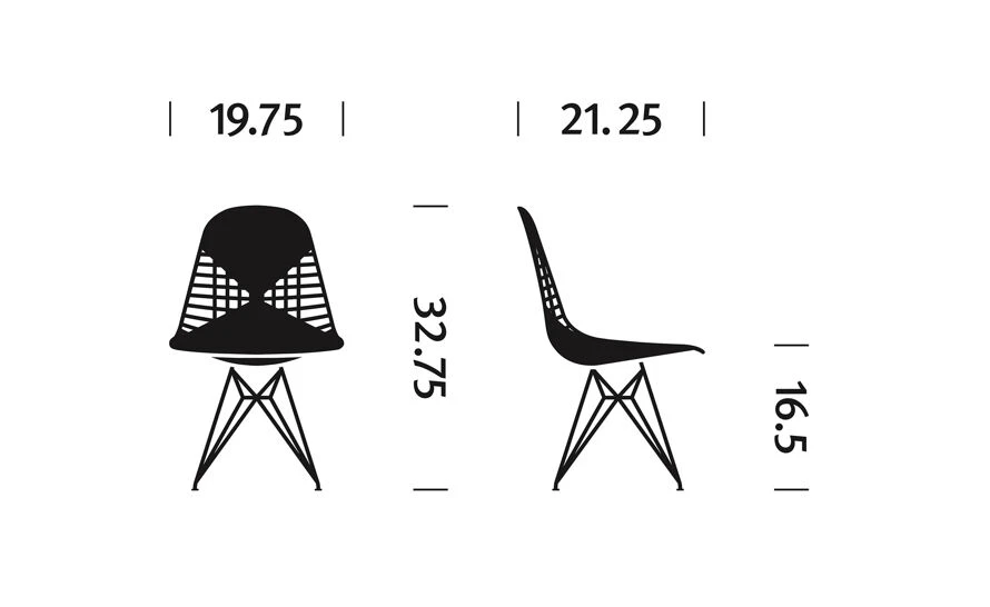 Eames® Wire Chair With Bikini Pad 17 Eames® Wire Chair With Bikini Pad - Image 15