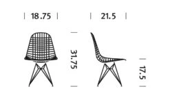 Eames® Outdoor Wire Chair With Wire Base -Fritz Hansen Sales eames wire chair wire base outdoor charles ray eames herman miller d66652fd2e