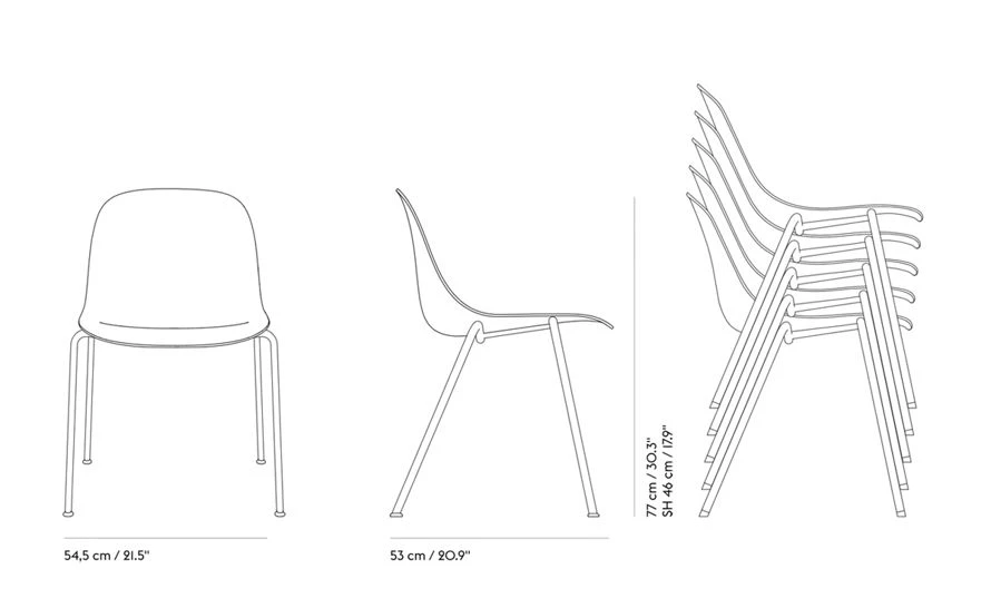 Muuto Fiber Side Chair With A-base 6 Muuto Fiber Side Chair With A-base - Image 4