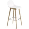 Muuto Fiber Stool With Backrest And Wood Base 1 Muuto Fiber Stool With Backrest And Wood Base -Fritz Hansen Sales fiber stool backrest wood base iskos berlin muuto 1