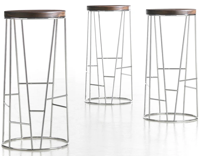 Forest Stool With Wood Seat 4 Forest Stool With Wood Seat - Image 2