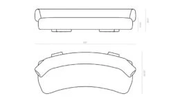 Gogan 3 Seater Sofa 27 Gogan 3 Seater Sofa -Fritz Hansen Sales gogan 3 seater sofa patricia urquiola moroso 78fee687aa