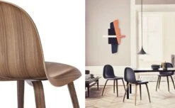 Gubi 3d Wood Dining Chair -Fritz Hansen Sales gubi 3d wood base dining chair komplot 5