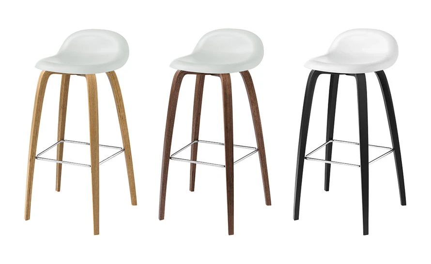 Gubi 3d Wood Base Hirek Stool 7 Gubi 3d Wood Base Hirek Stool - Image 5