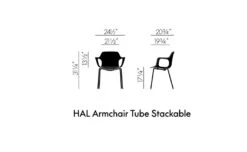 Vitra Hal Armchair Tube Stackable 13 Vitra Hal Armchair Tube Stackable -Fritz Hansen Sales hal armchair tube stackable jasper morrison vitra 6