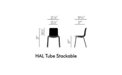 Vitra Hal Tube Stackable Side Chair 13 Vitra Hal Tube Stackable Side Chair -Fritz Hansen Sales hal tube stackable side chair jasper morrison vitra 6