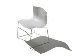 Handkerchief Stacking Armless Chair