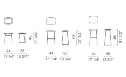 Hi Pad Stool 15 Hi Pad Stool -Fritz Hansen Sales hi pad stool jasper morrison cappellini 7