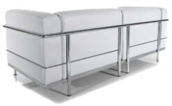 Le Corbusier Lc3 Two Seat Sofa With Down Cushions 9 Le Corbusier Lc3 Two Seat Sofa With Down Cushions -Fritz Hansen Sales le corbusier lc3 2 seat sofa down cassina 3